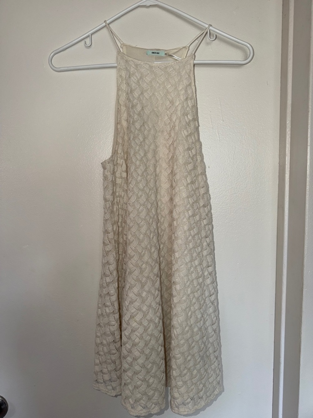 Kimchi Blue Cream Lace Midi Dress